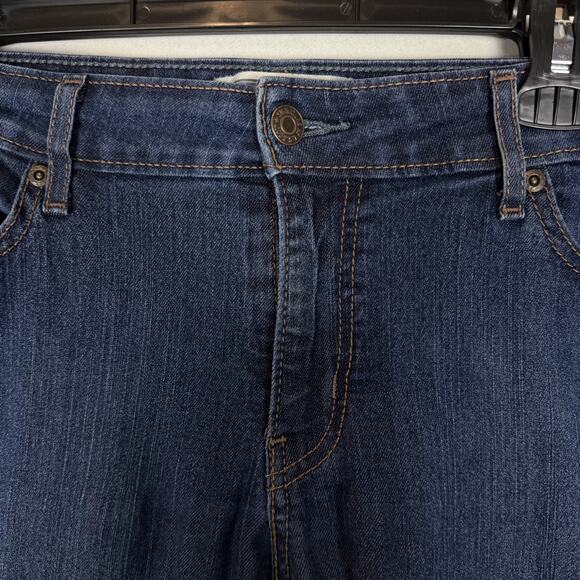 Signature by Levi Strauss & Co. Jeans Womens 18 Blue Denim 5-Pockets Skinny - Picture 13 of 16